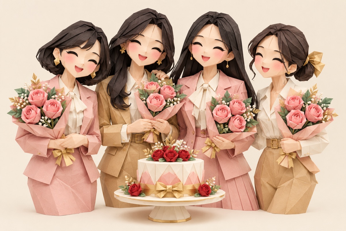 Chụp ảnh 20/10 tập thể cho công ty và hội chị em