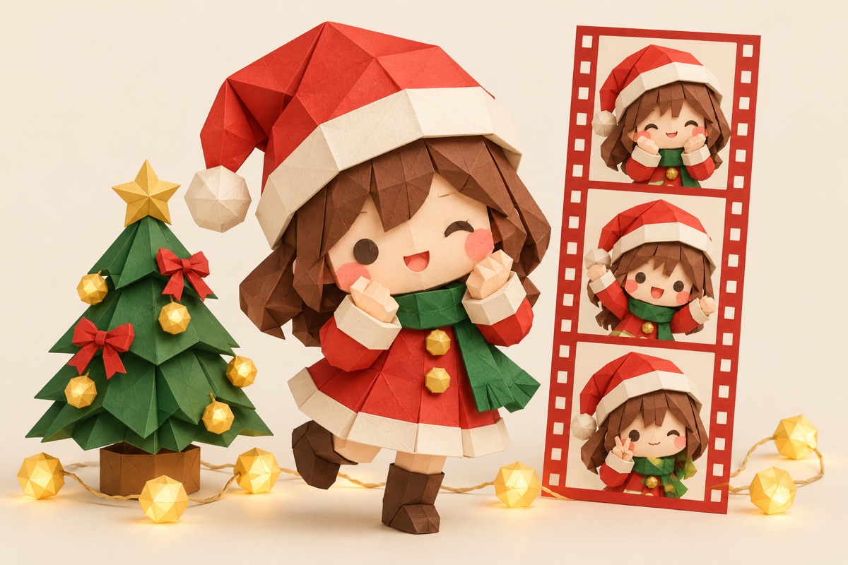 Chụp ảnh Noel online: photobooth Giáng sinh miễn phí